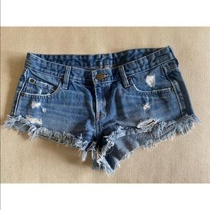 BDG Denim Shorts (Dolphin Low Rise in Daytona)